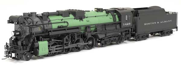 Class A1b Lima 2-8-4 Berkshire, DCC/SOUND/DC: Sound and DCC, Select: Boston &amp; Albany #1426