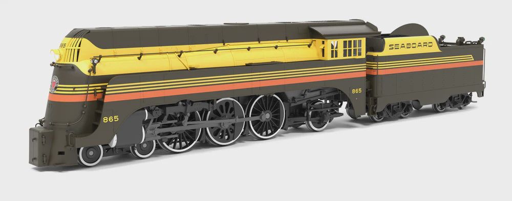 Streamlined 4-6-2 Pacific, DCC/SOUND/DC: Sound and DCC, Select: Seaboard Air Line #865