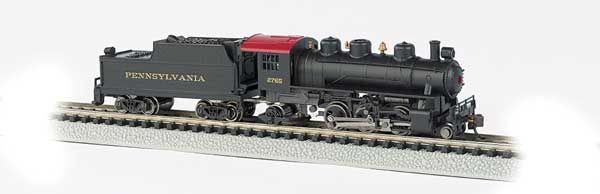 2-6-2 Prairie, DCC/SOUND/DC: Standard DC, Select: Pennsylvania Railroad #2765