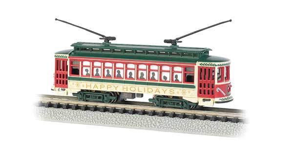 Brill Trolley, DCC/SOUND/DC: Standard DC, Select: Christmas