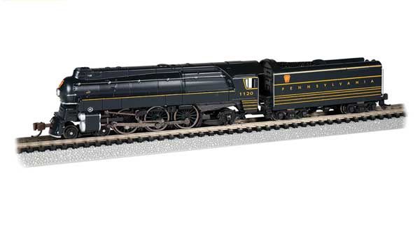 Streamlined Class K4 4-6-2 Pacific, DCC/SOUND/DC: Sound and DCC, Select: Pennsylvania Railroad #1120