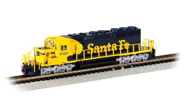 EMD SD40-2, DCC/SOUND/DC: Econami(TM) Sound and DCC, Select: Santa Fe #5020