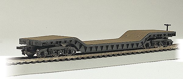 52&#39; Depressed-Center Flatcar - Silver Series(R)