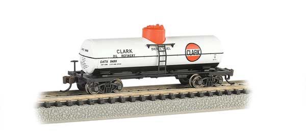 ACF 36&#39; 6&quot; 10,000-Gallon Tank Car - Silver Series(R), Select: Clark Oil Refinery GATX