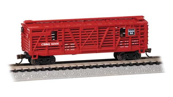 Animated Stock Car, Select: Chicago, Burlington &amp; Quincy #52105