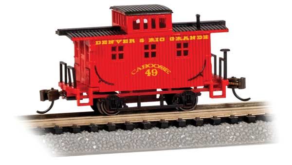 Old-Time Wood Bobber Caboose