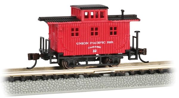 Old-Time Wood Bobber Caboose, Select: Union Pacific #12