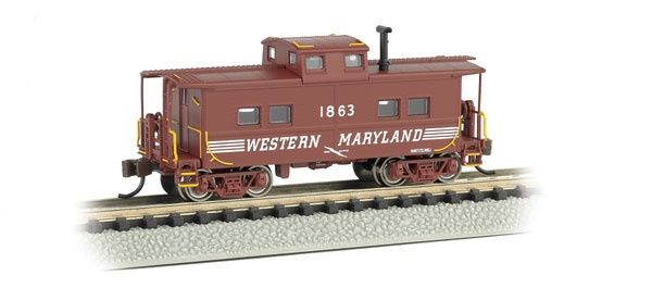 Northeast-Style Steel Cupola Caboose - Silver Series(R), Select: Western Maryland #1863