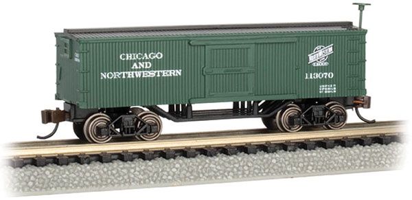 Old-Time Wood Boxcar, Select: Chicago &amp; North Western