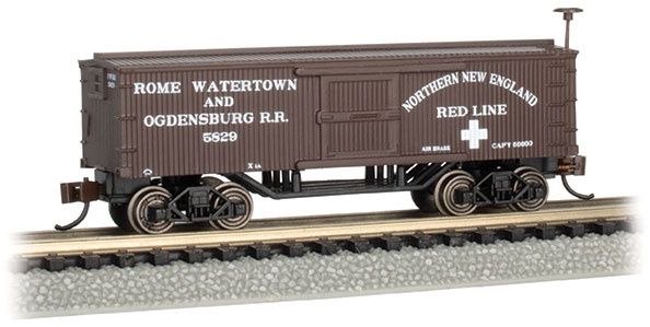 Old-Time Wood Boxcar