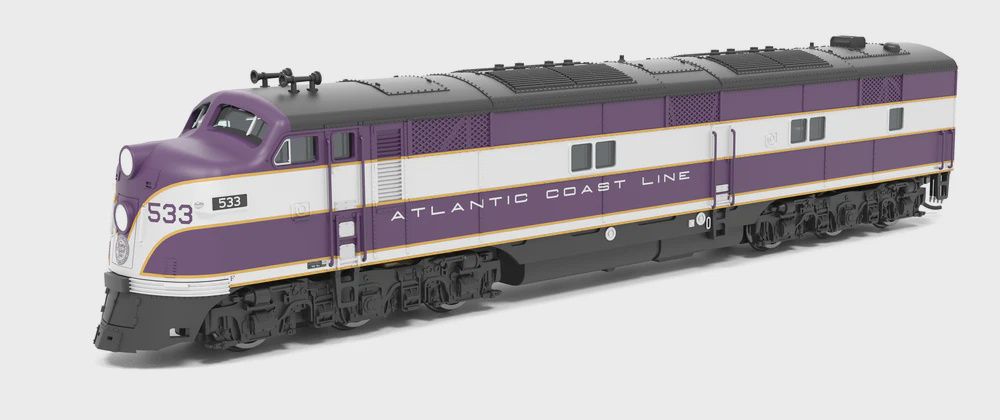 EMD E7A/Unpowered B Set, DCC/SOUND/DC: Sound &amp; DCC, Select: Atlantic Coast Line #533, 760B