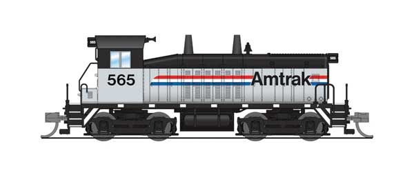 EMD SW7, DCC/SOUND/DC: Standard DC, Select: Amtrak #566