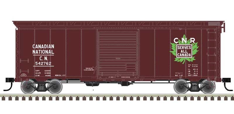 40&#39; Postwar Boxcar with 8&#39; Door - Master(R)