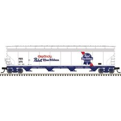 ACF 5748 4-Bay Covered Hopper - Master(R), Select: Pabst Blue Ribbon #1875