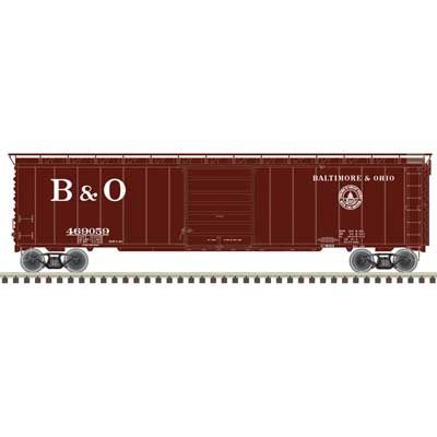 Postwar 50&#39; Single-Door Boxcar - Master(R), Select: Baltimore &amp; Ohio #469010
