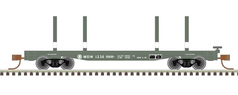 45&#39; Logging Flatcar - Master(R), Select: Boise Cascade MDW #1236