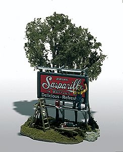 Mini-Scene(TM) Unpainted Metal Kit, Select: The Sign Painter