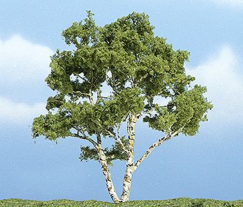 Ready Made Premium Trees(TM) - Deciduous, Select: Birch - 3-7/8&quot;  9.8cm