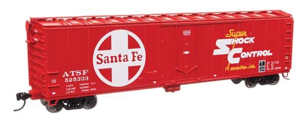 50&#39; PC&amp;F Insulated Boxcar - Santa Fe