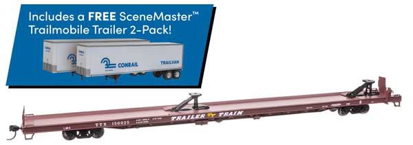 Flat TTX with trailers