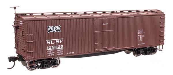 40&#39; Double Sheathed Wood Boxcar - St. Louis-San Francisco