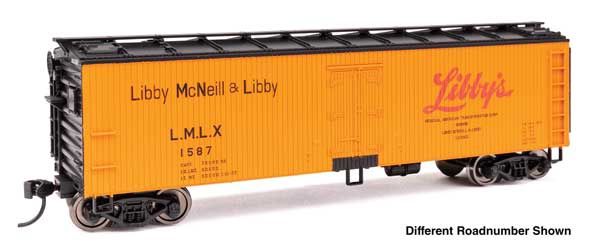 40&#39; Wood Reefer with Steel ends - Libby LMLX