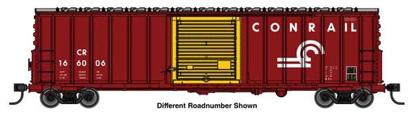 50&#39; ACF Exterior Post Dreadnaught End Plate B Boxcar - Conrail