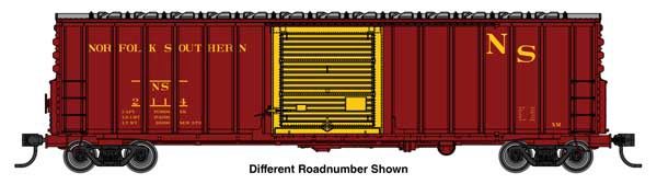 50&#39; ACF Exterior Post Dreadnaught End Plate B Boxcar - Norfolk Southern