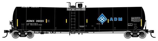 Trinity 25,000-Gallon Tank Car - ADM