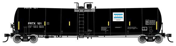 Trinity 25,000-Gallon Tank Car - Chicago Ashphalt PRTX