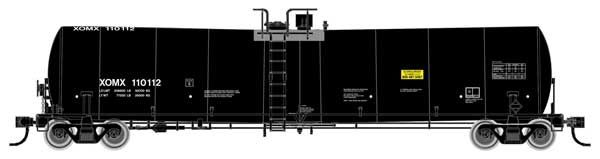 Trinity 25,000-Gallon Tank Car - XOMX
