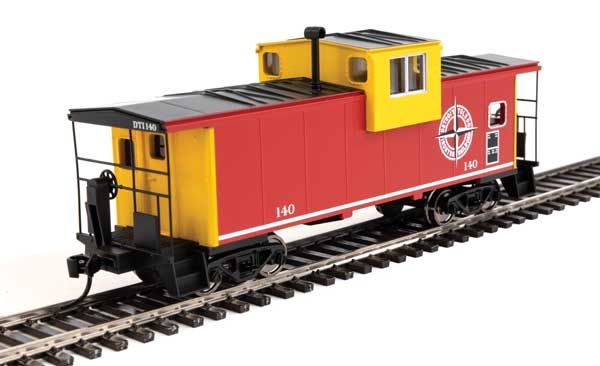 Extended Wide-Vision Caboose - Detroit, Toledo &amp; Ironton