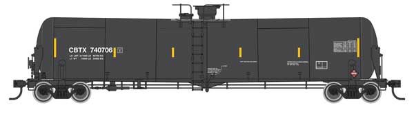 55&#39; Trinity Modified 30,145-Gallon Tank Car  -- CIT Group CBTX