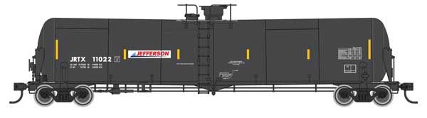55&#39; Trinity Modified 30,145-Gallon Tank Car  -- Jefferson JRTX