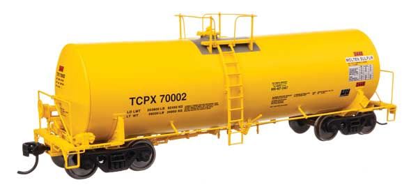 40&#39; Trinity 14,000-Gallon Molten Sulfur Tank Car  -- TCPX