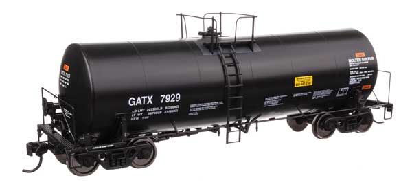 40&#39; Trinity 14,000-Gallon Molten Sulfur Tank Car  -- GATX