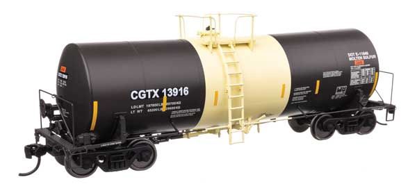 40&#39; Trinity 14,000-Gallon Molten Sulfur Tank Car  -- CGTX