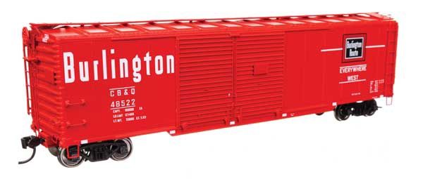 50' AAR Double-Door Boxcar  -- Chicago, Burlington &amp; Quincy