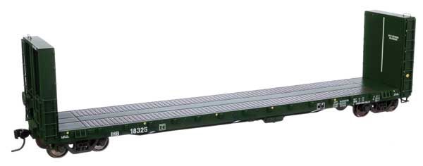 50&#39; CC&amp;F Bulkhead Flatcar  -- Indiana Harbor Belt