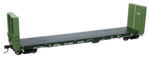 50&#39; CC&amp;F Bulkhead Flatcar  -- British Columbia BCIT