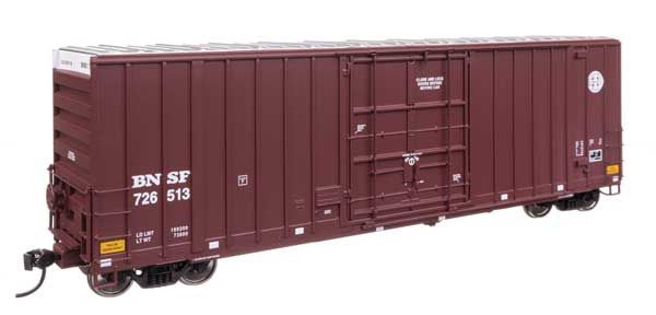 50&#39; Gunderson Hi-Cube Paper Service Boxcar  -- BNSF Railway