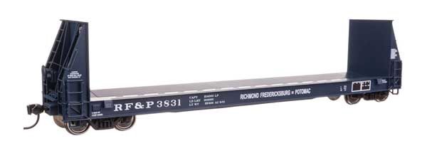 50&#39; Sieco Pulpwood Flatcar  -- Richmond, Fredricksburg &amp; Potomac