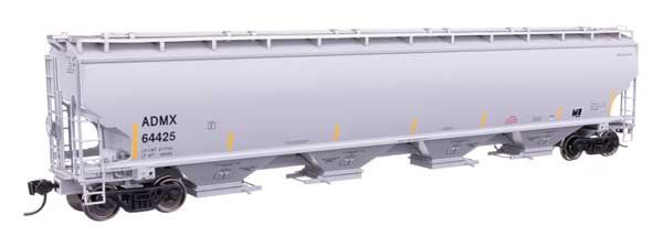 67&#39; Trinity 6351 4-Bay Covered Hopper  -- Archer-Daniels-Midland, Road Number: 64425