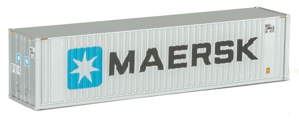 40&#39; Hi Cube Ribbed Side Container, Select: Maersk