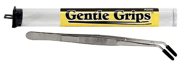 Gentle Grips(R) Tweezers -- With Cushion Tips