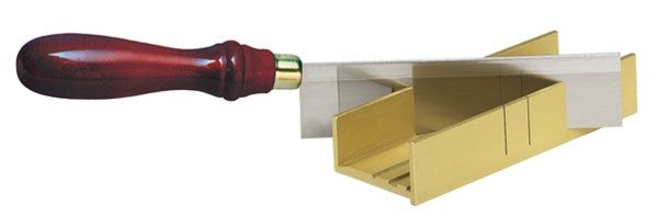 Aluminum Mitre Box &amp; Universal Razor Saw Set - Includes 1 Each #37240 &amp; 35350
