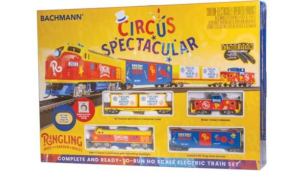 Circus Spectacular Train Set - Standard DC -- Ringling Brothers and Barnum &amp; Bailey
