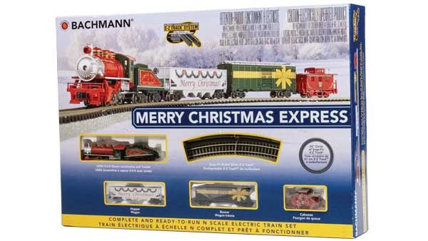 Merry Christmas Express - North Pole &amp; Southern -- USRA 0-6-0, 3 Cars, E-Z Track(R) Circle, Power Pack and Instructions