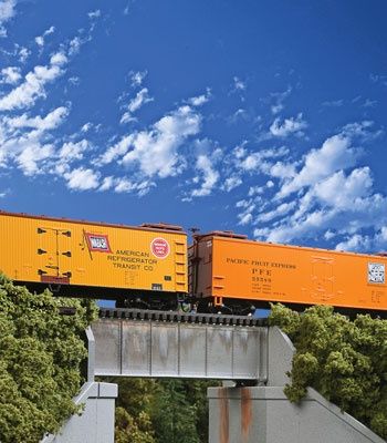 30&#39; Single-Track Railroad Deck Girder Bridge -- Standard Level Kit 4-3/16 x 1-3/16&quot; x 1-3/16&quot; 10.6 x 3.0 x 3.0cm