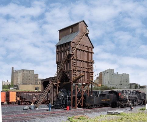 Wood Coaling Tower -- Kit - 7-1/2 x 6-1/2 x 10-5/8&quot;  19.1 x 16.5 x 27cm